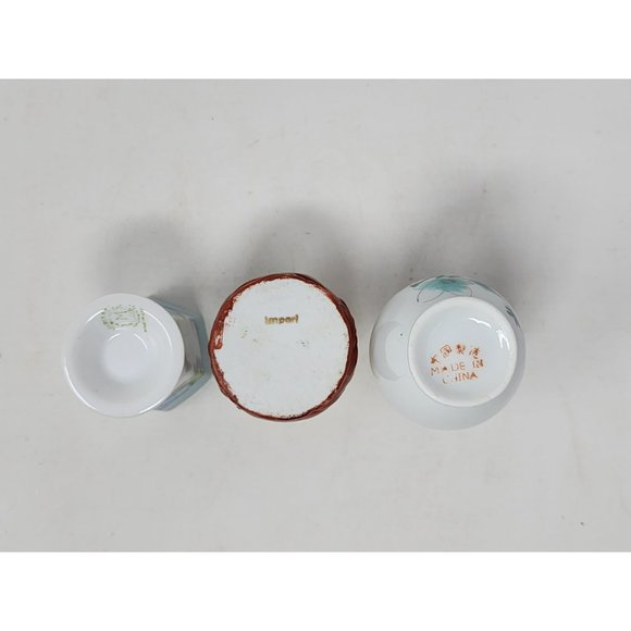 Lot Of 3 Vintage 1Noritake 1Import, 1China Mini Vases‎ Flowers Oskarshamn - Picture 10 of 16